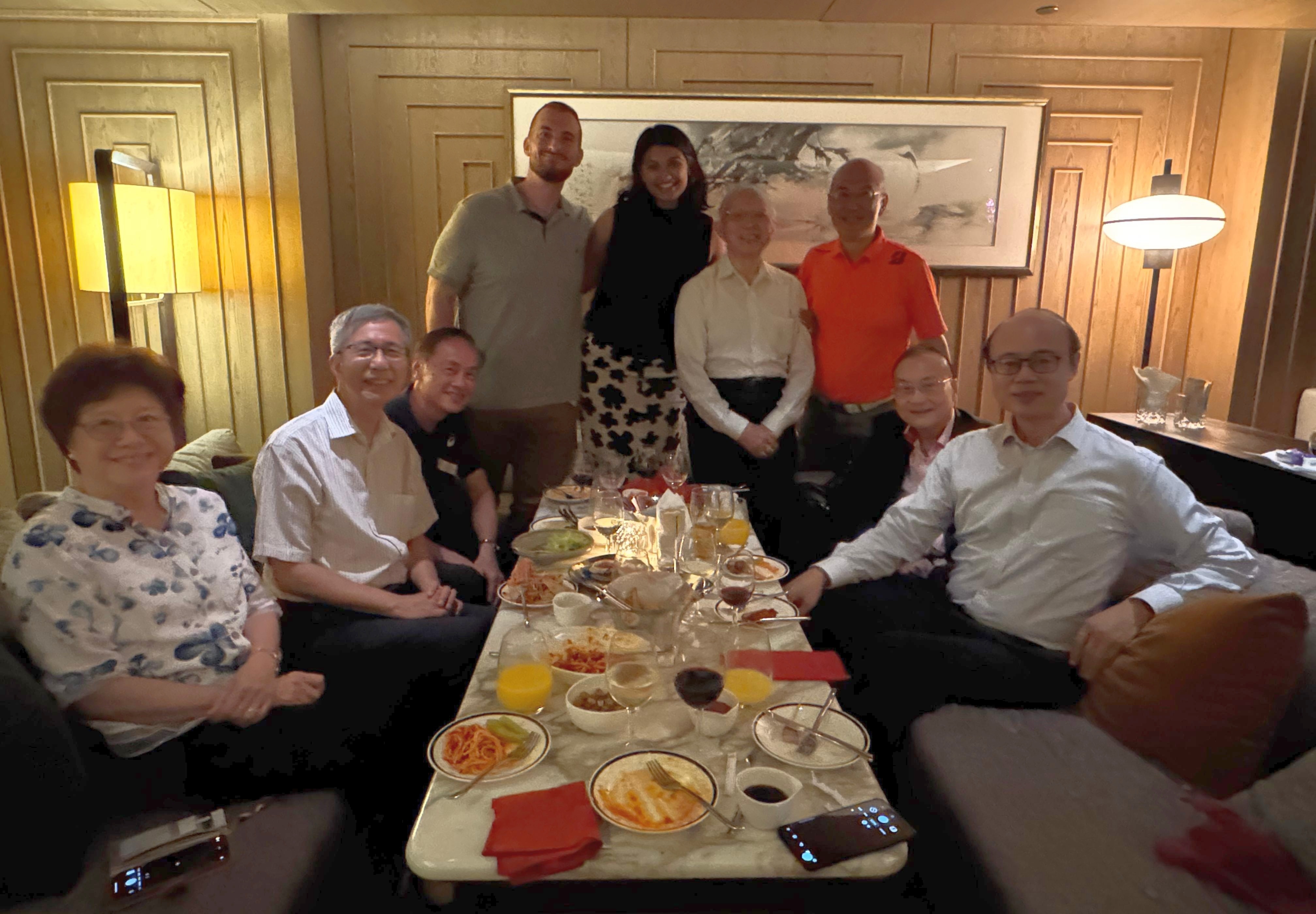 Group Photo at Hong Kong Bankers Club