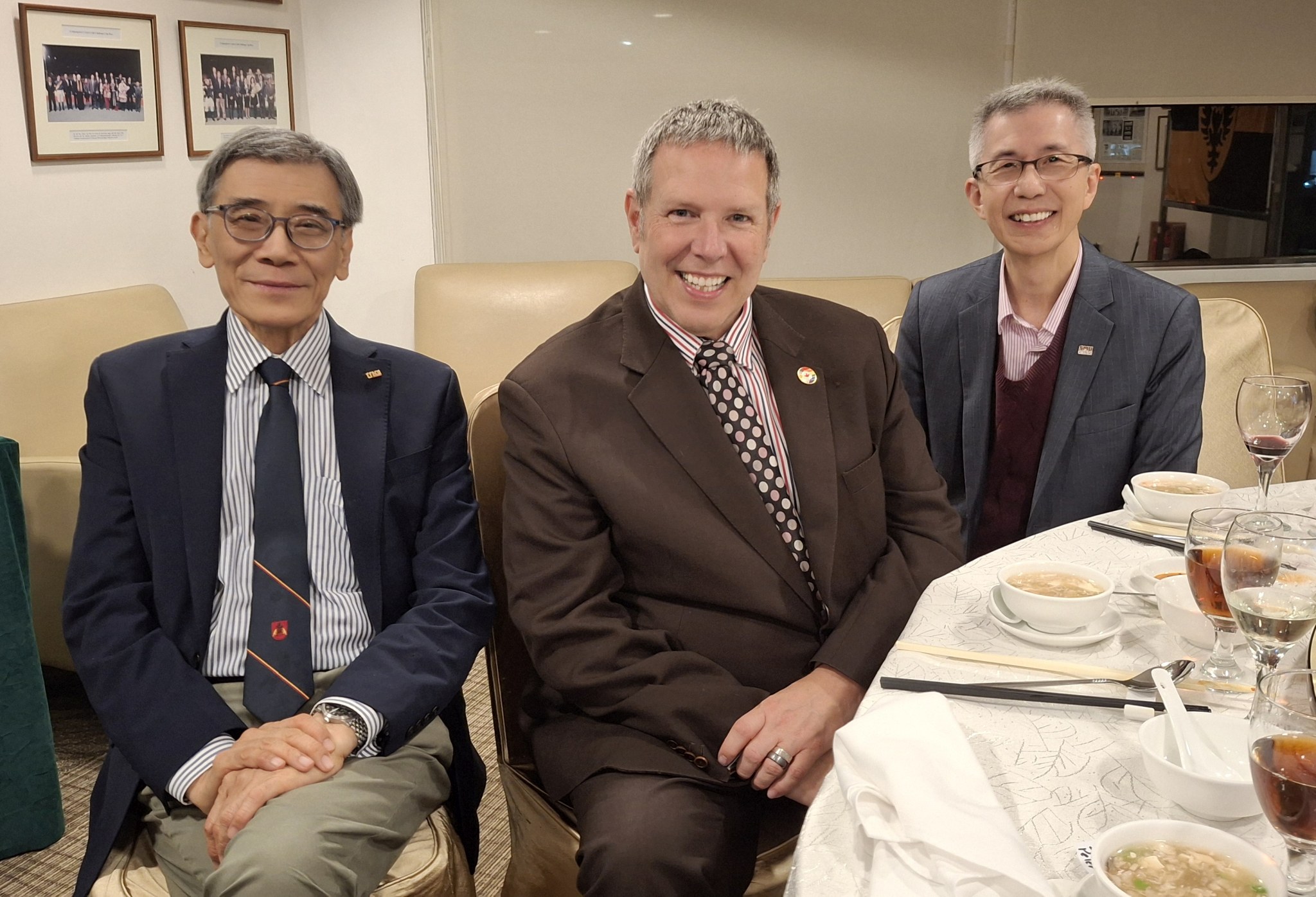 Two representatives of other maritime universities
